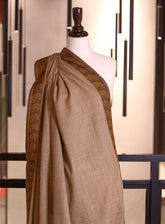 Royal Fashion Embroidered Woolen Shawls - RF25SH A6J22-B01 Beige